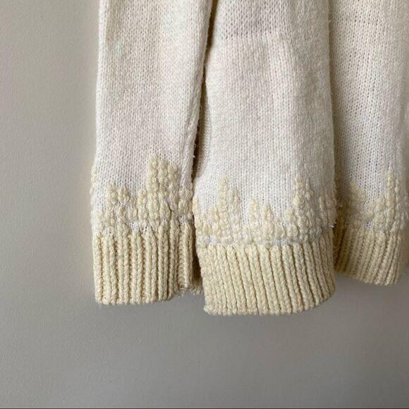 Anthro-“Sleeping On Snow” Embroidered Sweater - Picture 6 of 12